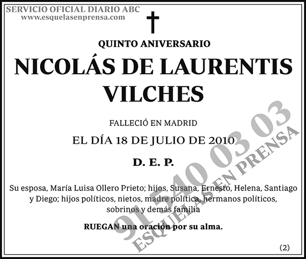 Nicolás de Laurentis Vilches